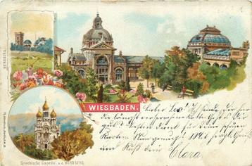 (379-015-031) Wiesbaden Litho beschikbaar voor biedingen