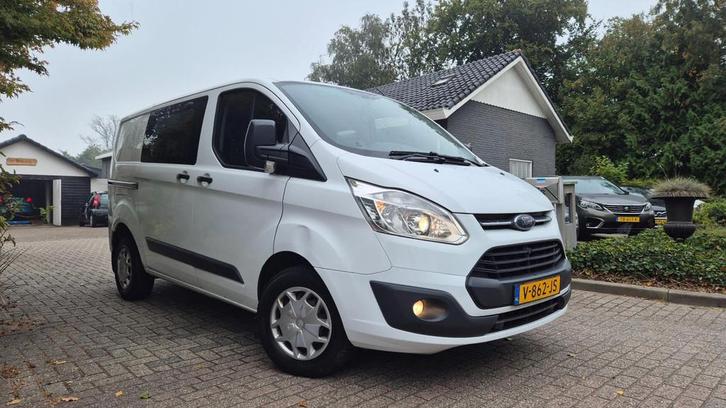 Ford Transit Custom 270 2.0 TDCI L1H1 DC airco-euro6 2017, Auto's, Bestelauto's, Bedrijf, Te koop, ABS, Airbags, Airconditioning