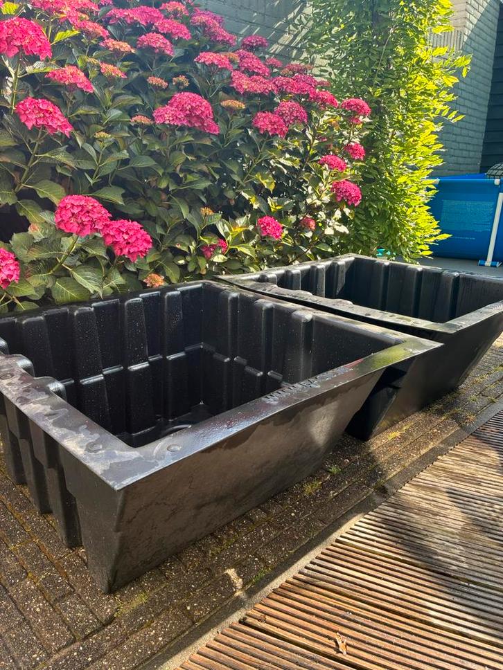 Kliko bakken om in te graven, Tuin en Terras, Bergingen en Tuinkasten, Zo goed als nieuw, Ophalen