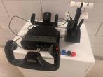 Saitek Logitech Flight Yoke Throtle simulator, Computers en Software, Joysticks, Ophalen of Verzenden, Zo goed als nieuw, Logitech G Saitek