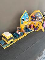 Peppa Pig huis, clubhuis, huis van oma en supermarkt, Ophalen, Zo goed als nieuw, Poppenhuis