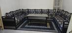 Sedari Hoekbank met Tafel en Tapijt, Huis en Inrichting, Banken | Complete zithoeken, Ophalen, Gebruikt, Hout, Marokkaans