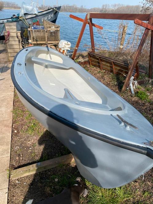 Sloepje Oostseejol Midget 13 ft, Watersport en Boten, Sloepen, Zo goed als nieuw, Tot 10 pk, 3 tot 6 meter, Buitenboordmotor, Benzine