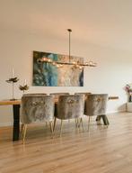 Kare design hanglamp scala balls zwart, Huis en Inrichting, Lampen | Hanglampen, Ophalen, Gebruikt, Glas, 75 cm of meer