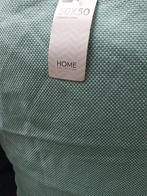 50x50 Nieuw mooie kussenhoes rits groen 100% katoen Hema, Huis en Inrichting, Woonaccessoires | Kussens, Ophalen of Verzenden