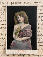 Glaube - dame met lang krullend haar, Ophalen of Verzenden, Voor 1920, Gelopen, Overige thema's