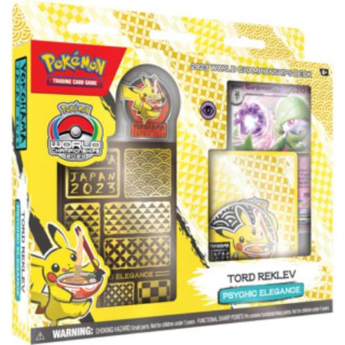 Pokemon: 2023 World Championships Deck: Psychic Elegance, Hobby en Vrije tijd, Verzamelkaartspellen | Pokémon, Nieuw, Losse kaart