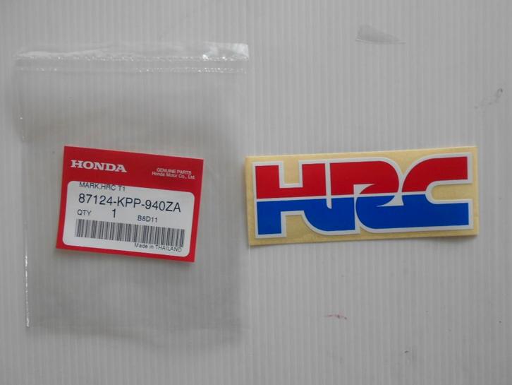 Honda Originele HRC Stickers Door Honda Geleverd !!!, Motoren, Accessoires | Stickers, Verzenden
