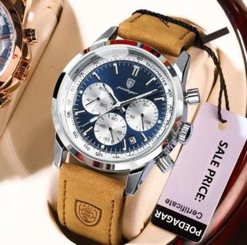 Sportief elegant heren horloge Quartz Nieuw beschikbaar voor biedingen
