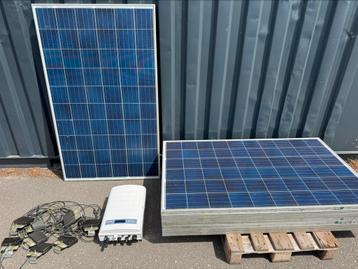 zonnepanelensysteem set – 8 panelen beschikbaar voor biedingen
