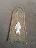 Ww2 wo2 Nederlands embleem 1940 zoldervondst, Ophalen of Verzenden, Landmacht, Nederland, Embleem of Badge
