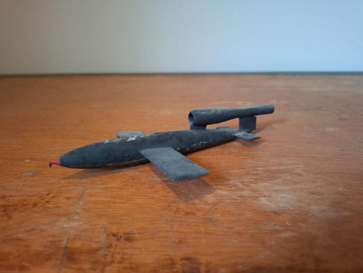 V1 Bom Modelbouw WOII Duitsland, Verzamelen, Militaria | Tweede Wereldoorlog, Luchtmacht, Miniatuur of Beeldje, Duitsland, Ophalen