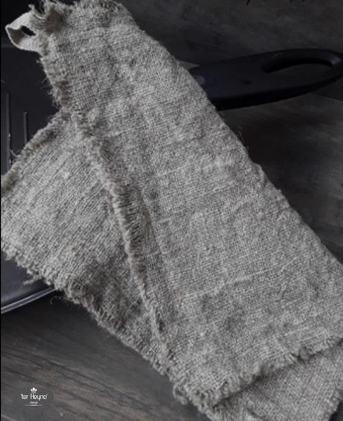 Shabby doek pannenlap set linnen lap stoer sober landelijk, Huis en Inrichting, Keuken | Textiel, Nieuw, Overige typen, Overige kleuren