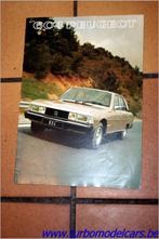 Folder Peugeot 604 1977, Ophalen of Verzenden, Gelezen, Peugeot