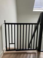 Kidsriver traphekje zwart, Kinderen en Baby's, Traphekjes, Ophalen, Gebruikt, 100 tot 115 cm, Schroefhekje