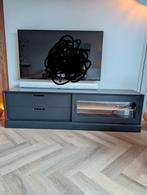 TV meubel van WOOOD James, Ophalen, Gebruikt, Glas, 150 tot 200 cm