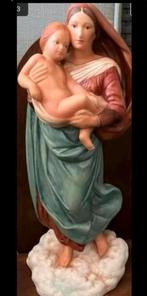 The Sistine Madonna.. handpainted ,erg mooi, Antiek en Kunst, Ophalen of Verzenden