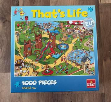 That’s life puzzel - 1000 stukjes - zgan beschikbaar voor biedingen