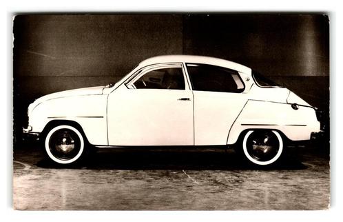 Saab 96, Verzamelen, Ansichtkaarten | Themakaarten, Ongelopen, 1960 tot 1980, Voertuig, Verzenden