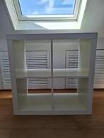 Kallax kast 4 vakken -wit, Huis en Inrichting, Kasten | Wandmeubels, Ophalen, Overige materialen, Gebruikt, Minder dan 150 cm