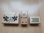 houten stempels o.a. Different Colors - StampinUp - 3D, Hobby en Vrije tijd, Stempelen, Ophalen of Verzenden, Zo goed als nieuw