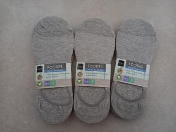 Nieuw! 9 paar footies sokken maat 39/42 beschikbaar voor biedingen