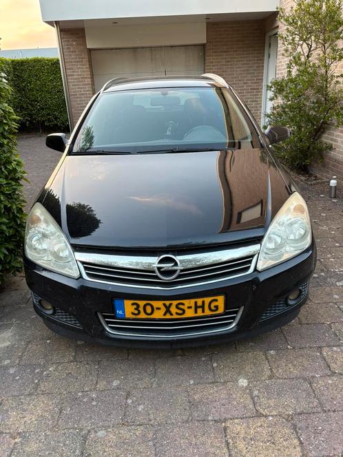 Opel Astra 1.6 16V 85KW St.wgn. 2007 Zwart, Auto's, Opel, Particulier, Astra, Benzine, B, Stationwagon, Handgeschakeld, Origineel Nederlands
