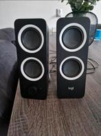 Logitech speakers Z200, Computers en Software, Pc speakers, Ophalen of Verzenden, Zo goed als nieuw, Audiokanaal 2, Logitech