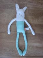 Hema mintgroen met wit gebreid konijn slungel bungel knuffel, Kinderen en Baby's, Speelgoed | Knuffels en Pluche, Ophalen of Verzenden