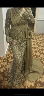 Gala Jurk Ongedragen, Galajurk, Blauw, Maat 42/44 (L), Nieuw