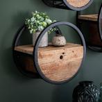 Wandrek Cyril rond Ø40 met lade i, Huis en Inrichting, Willem III laan 1081 CM Amstelveen, Nieuw, Ophalen of Verzenden, Service@decoround.com