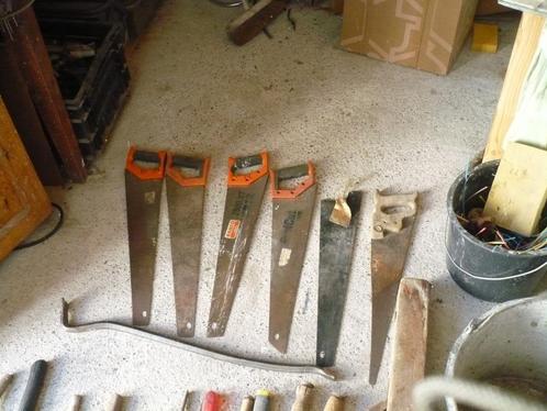 steen boren sdsplus en oud timmermans gereedschap, Doe-het-zelf en Verbouw, Gereedschap | Handgereedschap, Gebruikt, Ophalen of Verzenden