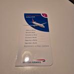 Safety Cards diverse airlines #1, Verzamelen, Ophalen of Verzenden, Zo goed als nieuw, Schaalmodel