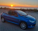 Peugeot 206 1.6 16V CC 2005 Blauw, Auto's, 47 €/maand, Origineel Nederlands, Te koop, 14 km/l