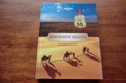 boek - Beroemde reizen - lonely planet (2011) / route 66, Boeken, Reisgidsen, Gelezen, Reisgids of -boek, Lonely Planet, Ophalen of Verzenden