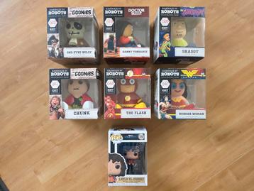 7 nieuwe Funko Pops in doos niet geopend  beschikbaar voor biedingen