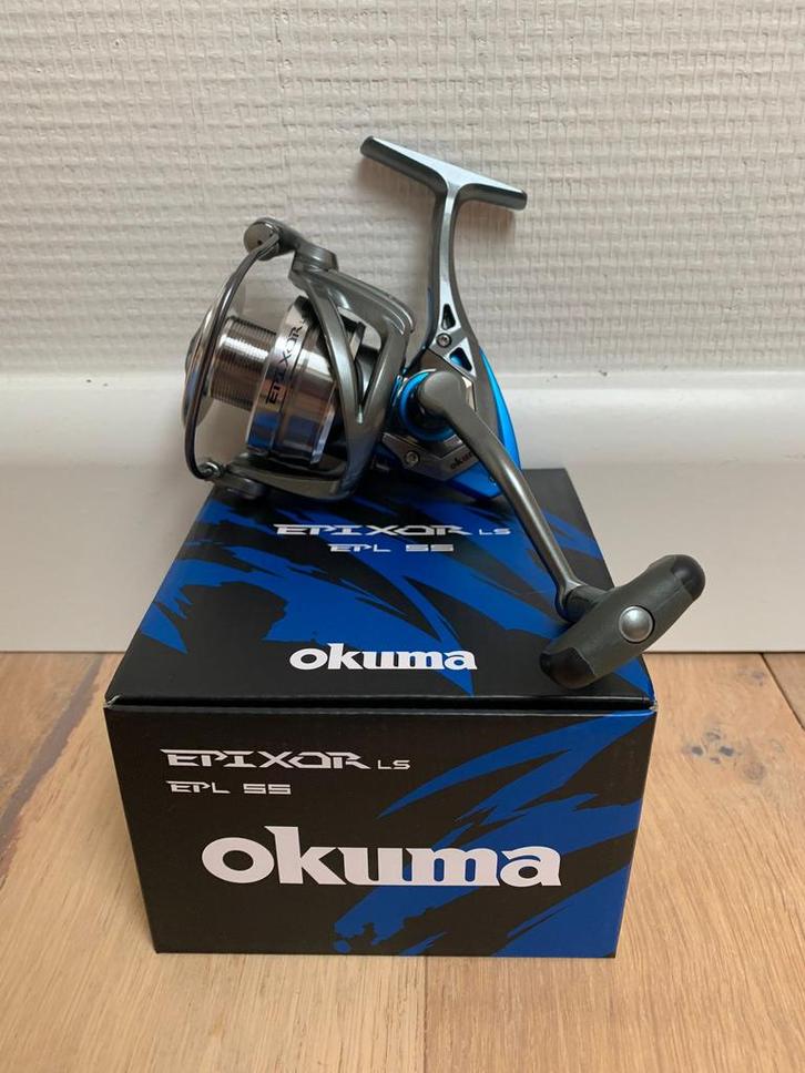 Nieuwe Okuma Epixor LS EPL 5500 molen, 6 lagers, Watersport en Boten, Hengelsport | Roofvissen, Nieuw, Molen, Ophalen of Verzenden