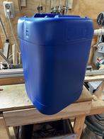 Jerrycan 25 liter, blauw, Tuin en Terras, Regentonnen, Minder dan 75 liter, Kunststof, Zo goed als nieuw, Ophalen