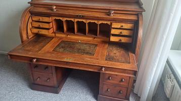 Antiek Engels rolbureau – Webb’s London ca. 1900 beschikbaar voor biedingen