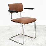 Vintage Gispen model 1125, info/prijs/aantal in beschrijving, Ophalen, Bruin, The haystack, Zo goed als nieuw