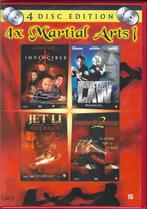 4 DVD box "4x Martial Arts", Cd's en Dvd's, Vanaf 16 jaar, Ophalen, Zo goed als nieuw, Martial Arts