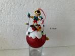 Disney Pinocchio – Pinokkio op kerstbal - ornament, Verzamelen, Disney, Ophalen of Verzenden, Zo goed als nieuw, Beeldje of Figuurtje