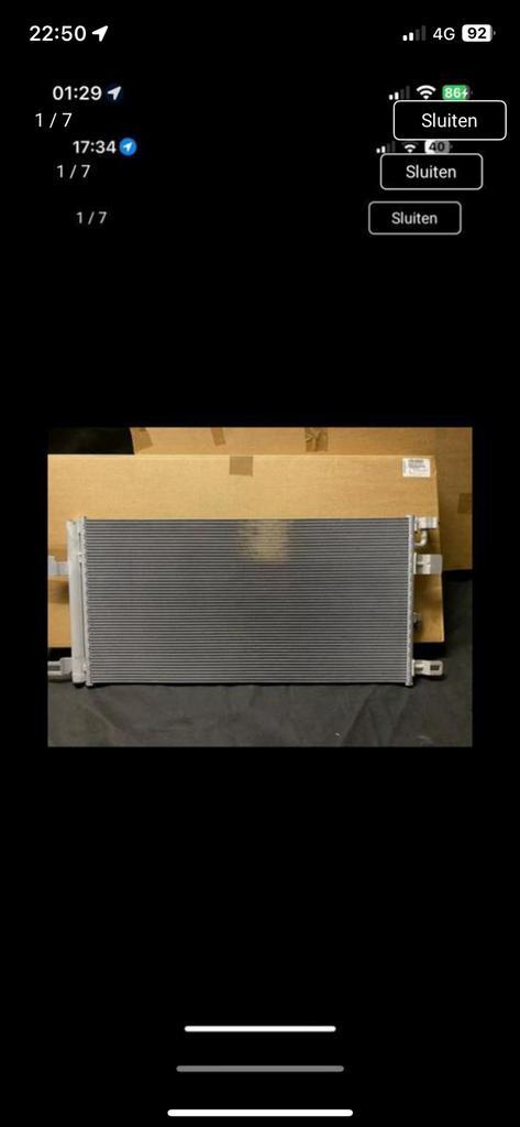 Audi/Volkswagen airco radiator 8w08164215, Auto diversen, Auto-accessoires, Zo goed als nieuw, Ophalen of Verzenden