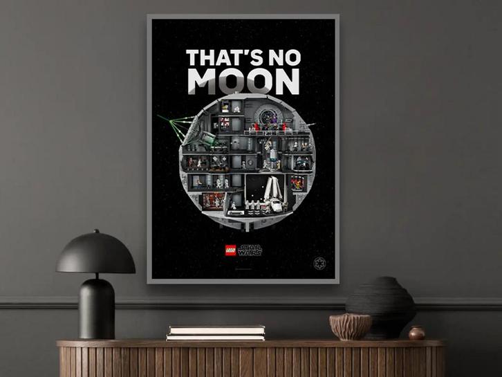 LEGO UCS Death Star Poster  5010030 ( limited 5000 stuks ), Kinderen en Baby's, Speelgoed | Duplo en Lego, Nieuw, Lego, Complete set