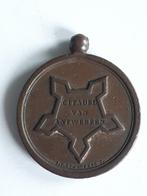Citadelmedaille, penning, Antwerpsche medaille 1832 Willem 1, Ophalen of Verzenden, Brons, Nederland