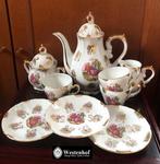 Gemerkt mokka servies compleet vintage Krone Porzellan