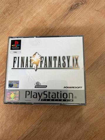 Final Fantasy IX - PS1 Platinum - Zo goed als nieuw beschikbaar voor biedingen