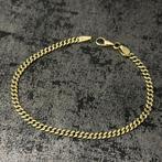 14k gouden armband cuban schakel gourmet massief