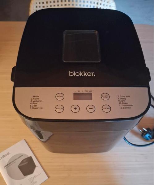 Broodbakmachine | Blokker, Witgoed en Apparatuur, Broodbakmachines, Zo goed als nieuw, Ophalen