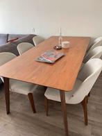 Houten eettafel - 100x200 cm, Huis en Inrichting, Tafels | Eettafels, Ophalen, Gebruikt, Rechthoekig, 50 tot 100 cm